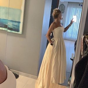 Betsy Adams High Low Ballgown dress size 2